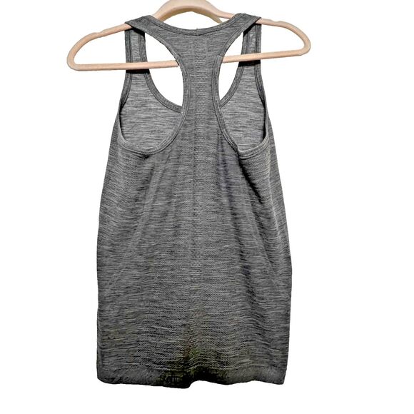 Lululemon Swift Stride Heathered Grey Racerback Tank Top Size 6 - Picture 14 of 14